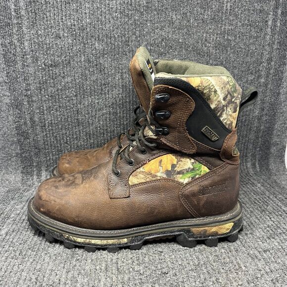 Rocky Bearclaw Edge 800G Insulated Waterproof Leather Hunting Boots Brown 12 W main image 4